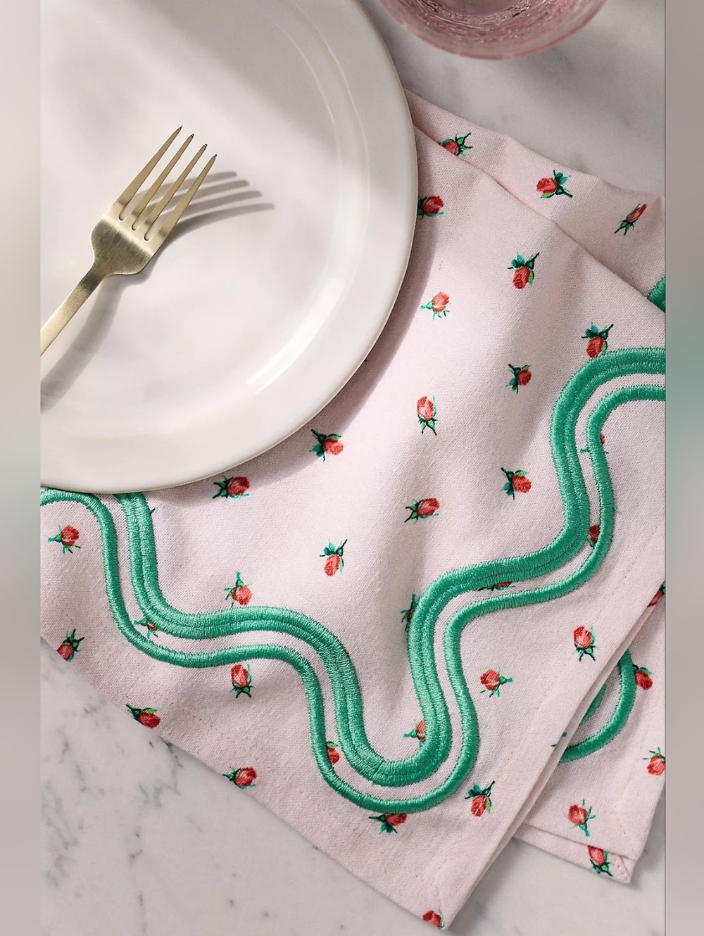 Anthropologie Madeline Napkins, Set of 2
